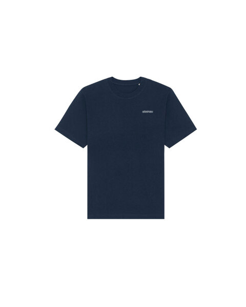 Pure Waste T-Shirt Herren navy melange Größe M