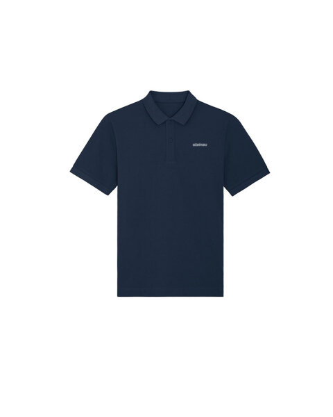 Pure Waste Poloshirt Herren solid navy Größe XL