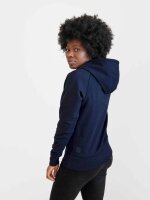 Pure Waste Unisex Kapuzen Sweatjacke navy Größe 4XL