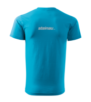 MALFINI T-Shirt Herren Größe M Azurblau